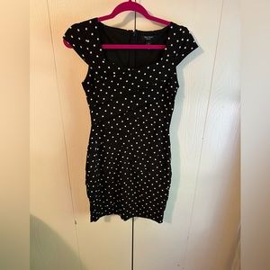 While House Black Market Polka Dot Dress